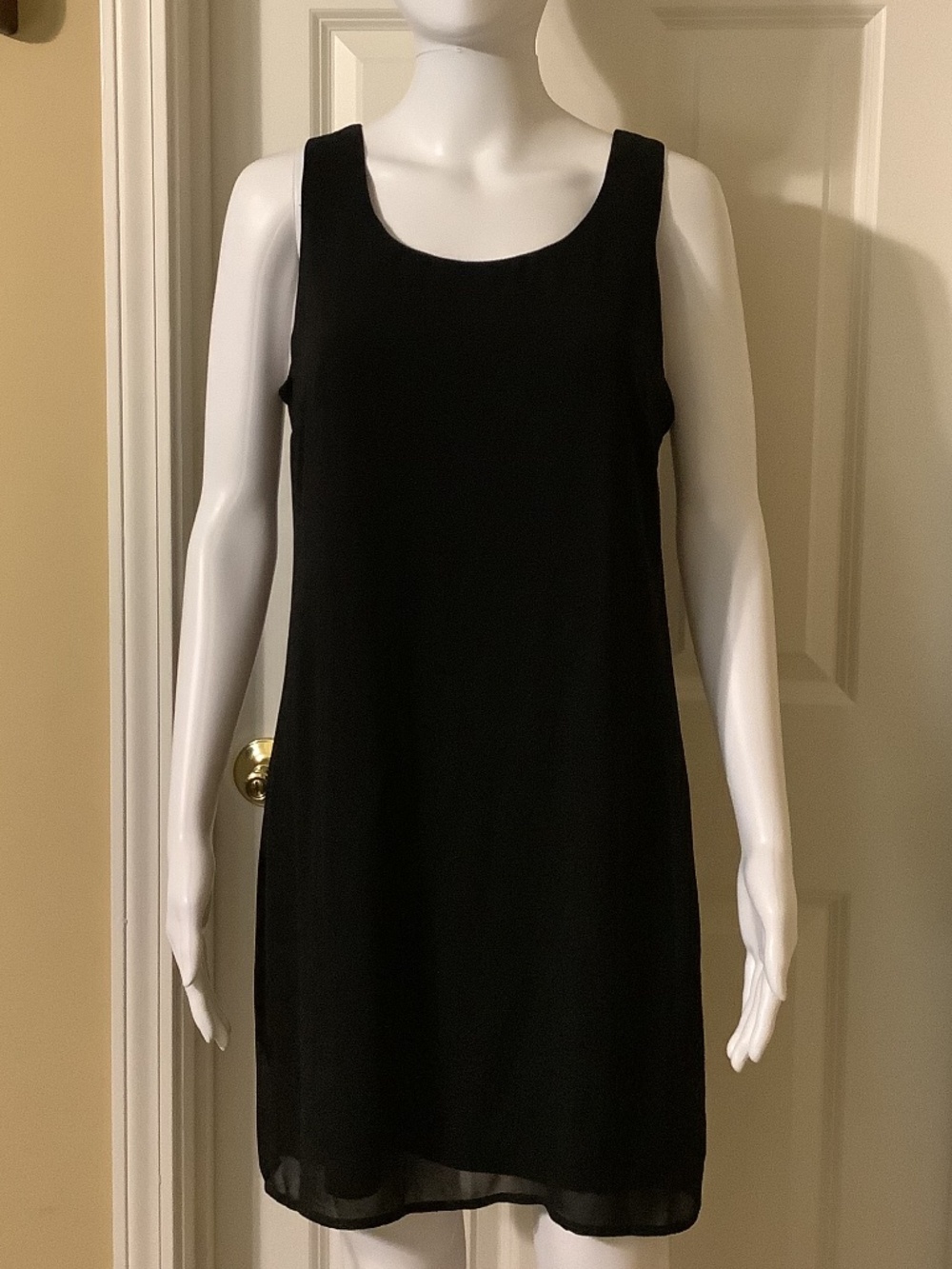 WOMEN SHEER DRESS WITH SLIP